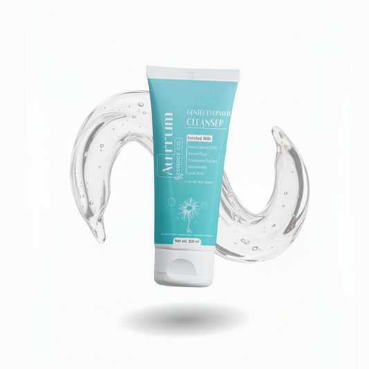 Aurrum Essence Co Gentle Everyday Cleanser and Oil-Free Moisturizer Combo