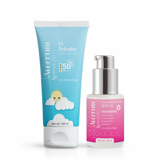 sun protection and skin glow combo