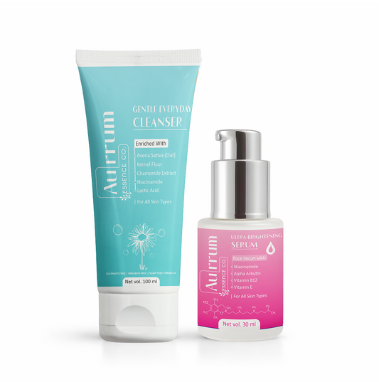 Deep cleanser and skin glowing combo