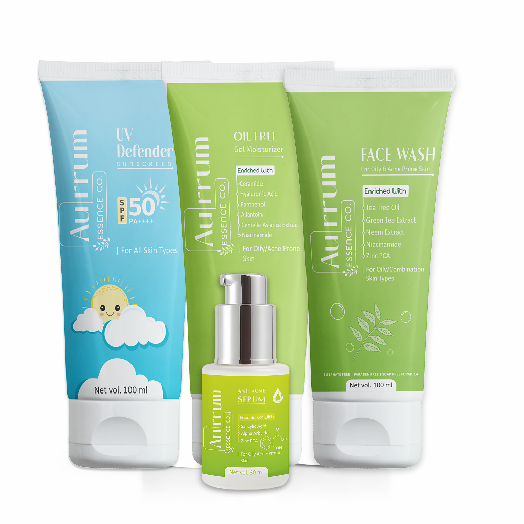 Acne ,oil control & sun protection combo
