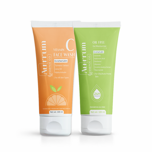 Skin Brightening facewash and moisturizer combo