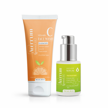 Aurrum Essence Co Vitamin C and Ultra Brightening Serum Combo